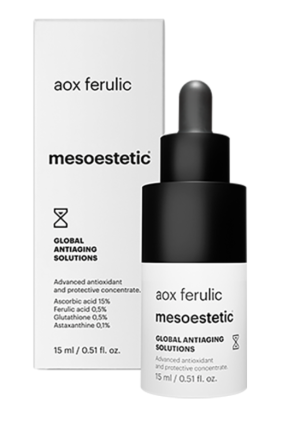 Mesoestetic - Aox ferulic acid concentrated serum - Антиоксидантен клетъчен защитен концентрат против стареене.15 ml