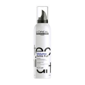 L`Oreal Professionnel  Tecni Art  Full Volume Extra  - Пяна за коса за обем и  силна фиксация. 250 ml