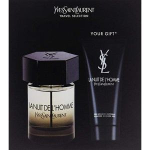 YSL -  La Nuit de L'Homme Подаръчен комплект за Мъже  EDT 100 ml  &  Shower Gel 50 ml. 