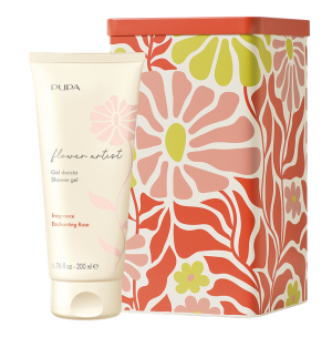 PUPA MILANO - FLOWER ARTIST  Shower Gel /  Душ гел за жени в 6 аромата с красива метална кутия.  200 ml