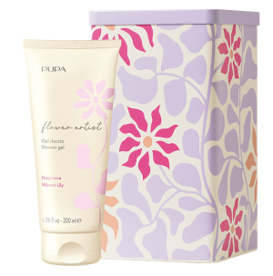 PUPA MILANO - FLOWER ARTIST  Shower Gel /  Душ гел за жени в 6 аромата с красива метална кутия.  200 ml