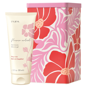 PUPA MILANO - FLOWER ARTIST  Shower Gel /  Душ гел за жени в 6 аромата с красива метална кутия.  200 ml