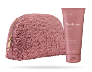 PUPA MILANO - TEDDYLAND  CHRISTMAS 2025  ДУШ ГЕЛ + НЕСЕСЕР / 6 аромата. 200 ml