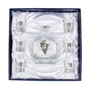 FREITAS & DORES - Сет бутилка + 6 чаши за ракия