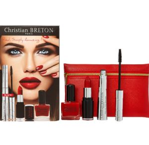 Christian Breton - Комплект  спирала, червило и лак за нокти.