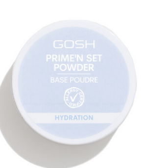 Gosh - Prime'n Set Powder Hyaluronic Acid / Прахообразна база и матираща пудра с хиалуронова киселина