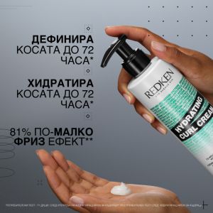 Redken Styling - Крем за къдрици, който дефинира и осигурява хидратация до 72 часа  / Hydrating  curl  cream.  250 ml