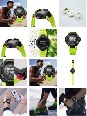 Casio - Mъжки часовник  G-Shock G-Squad   GBD-H2000-1A9ER