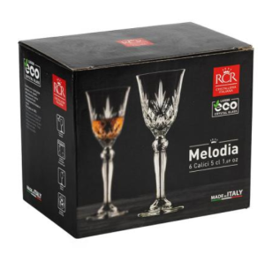 RCR ITALY - Melodia 6  чаши за ракия