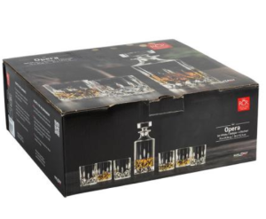 RCR ITALY - Opera Сет за уиски / бутилка + 6 чаши