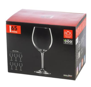 RCR ITALY - Invino 6 чаши за червено вино