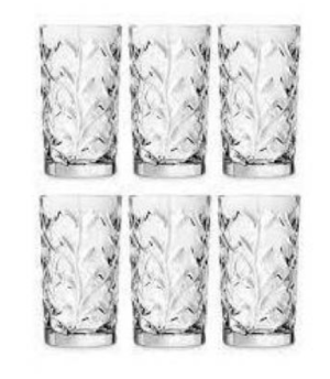 RCR ITALY -  Laurus 6 Чаши за вода