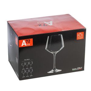 RCR ITALY - ARIA Комплект от 6 чаши за вино