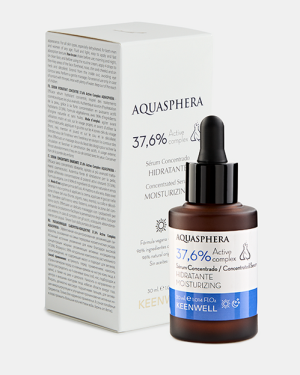 Keenwell - AQUASPHERA -  Концентриран Хидратиращ Серум с 37,6% Активен Комплекс   Moisturizing concentrated serum 37,6% active complex .30 ml