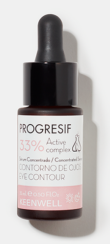 Keenwell - PROGRESIF - Концентриран серум за очи с 33% Активен комплекс. 15 ml