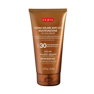 Pupa -  Sun -  MULTIFUNCTION SUNSCREEN CREAM WITH PHOTO AGEING PROTECTION FACE NECK & DECOLETTE SPF 30/ 50 - Слънцезащитен крем за лице и деколте SPF 30/ 50 . 50 ml