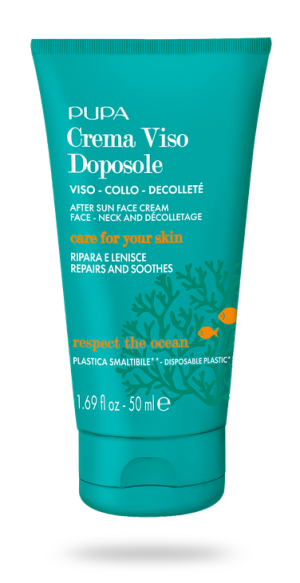 Pupa -  SUN  / AFTER SUN CREAM FACE NECK DECOLLETE   / КРЕМ ЗА СЛЕД СЛЪНЦЕ ЛИЦЕ ШИЯ ДЕКОЛТЕ . 50 ml