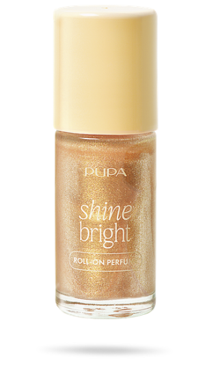 PUPA MILANO - SHINE BRIGHT S SHIMMERING ROLL ON PERFUME / РОЛ-ОН ПАРФЮМ С БЛЯСЪК. 25 m
