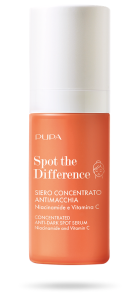 PUPA MILANO - SPOT THE DIFFERENCE CONCENTRATED ANTI DARK SPOT SERUM 30ML / КОНЕНТРИРАН СЕРУМ ПРОТИВ ПИГМЕНТНИ ПЕТНА. 30 ml