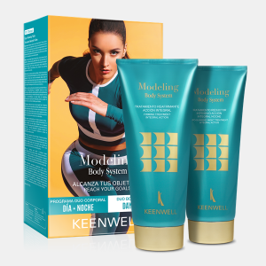 Keenwell - MODELING BODY SYSTEM  Duo Body Program 03 /  Промоционален комплект за тяло  - Стягащ  дневен крем  с цялостно действие + Липо-слиминг нощна терапия . 200 § 200 ml