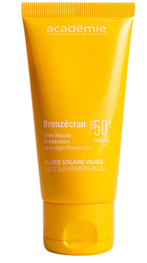 Académie Bronzecan - Слънцезащитен флуид за лице SPF 50. 50 ml