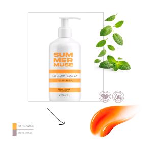 Keenwell - SUMMER MUSE ГЕЛ ЗА ОБЛЕКЧАВАНЕ НА КРАКАТА. 250 ml.