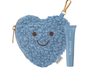 PUPA MILANO - TEDDYLAND  Балсам за устни + мини несесер във формата на сърце.10 ml