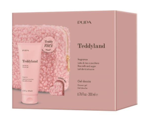 PUPA MILANO - TEDDYLAND  CHRISTMAS 2026  ДУШ ГЕЛ + НЕСЕСЕР / 6 аромата. 200 ml