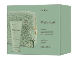 PUPA MILANO - TEDDYLAND  CHRISTMAS 2026  ДУШ ГЕЛ + НЕСЕСЕР / 6 аромата. 200 ml