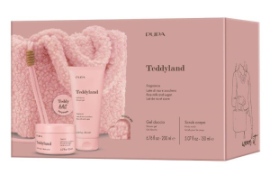 PUPA MILANO - TEDDYLAND  CHRISTMAS 2026  SET  BODY SCRUB  & SHOWER GEL  / СЕТ  ЕКСФОЛИАНТ & ДУШ ГЕЛ &  ЧАНТА ТИП „ШОПЪР“   6 аромата. 200 & 150  ml
