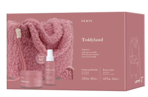 PUPA MILANO - TEDDYLAND  CHRISTMAS 2026  SET   SCENTED WATER  & BODY BUTTER  / СЕТ АРОМАТНА ВОДА  & МАСЛО ЗА ТЯЛО & ЧАНТА ТИП „ШОПЪР“   6 аромата. 100 & 150  ml