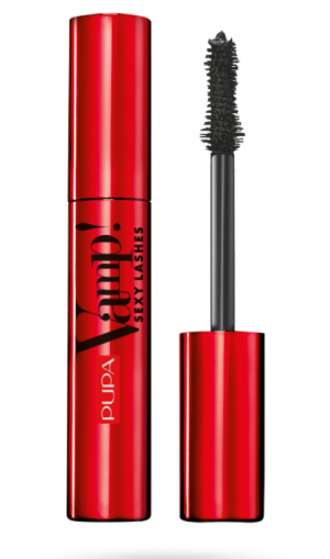 Pupa - VAMP! SET SEXY LASHES MASCARA + MISS PUPA GLOSS 301 + MINI POUCH   Комплект спирала за провокативен обем и красиво извити мигли, гланц за устни и  малка чантичка.