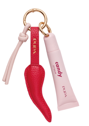 Pupa -  FOREVER CHARMS LIP BALM CANDY  + Multi-purpose accessories / БАЛСАМ ЗА УСТНИ С АРОМАТ БОНБОН  + АКСЕСОАР ЗА ЧАНТА. 3 вида