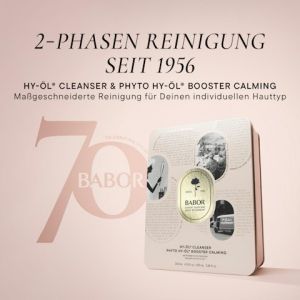 Babor - CLEANSING Set HY-ÖL Cleanser & Phyto HY-ÖL Booster Calming Set / Комплект за почистване на чувствителна кожа. 300 ml. 