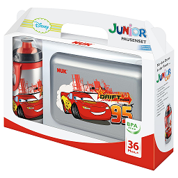 NUK - сет кутия за обяд и Junior Cup Cars