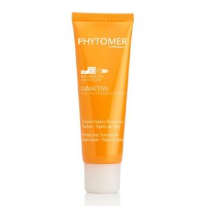 Phytomer -  SUNACTIVE PROTECTIVE SUNSCREEN - Слънцезащитен продукт с депигментиращо и анти-ейдж действие SPF 30  50  ml.