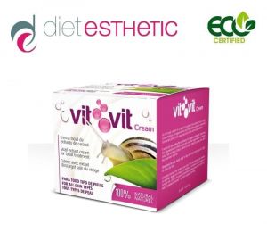 Diet Esthetic -  Крем за лице със 100% натурална охлювена слуз, 50 ml