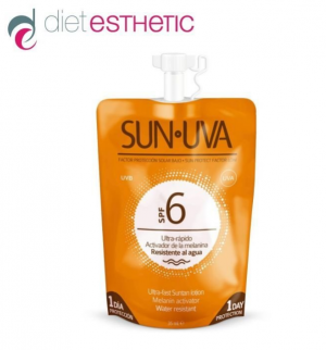 Diet Esthetic -  Слънцезащитен мини-лосион, меланин-активатор SUN UVA - SPF 6, 35 ml