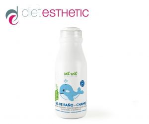 Diet Esthetic -  Детски душ-гел & шампоан VIT VIT Pediatrics, 300 ml