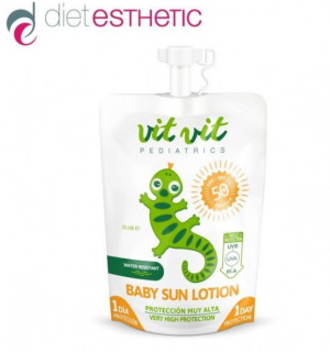 Diet Esthetic -  Детски слънцезащитен мини-лосион - SPF 50+, 35 ml