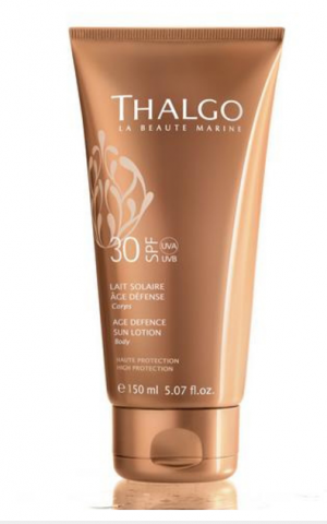 Thalgo - Sun Care - SPF 30  Lait Solaire Age Defence - Регенериращ слънцезащитен лосион. 150 ml.