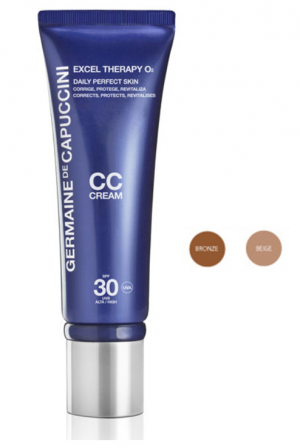 Germaine De Capuccini - CC Крем с кислород за коригиране и защита в 2 цвята- Excel Therapy O2 -   CC Cream Daily Perfection Skin. 50ml