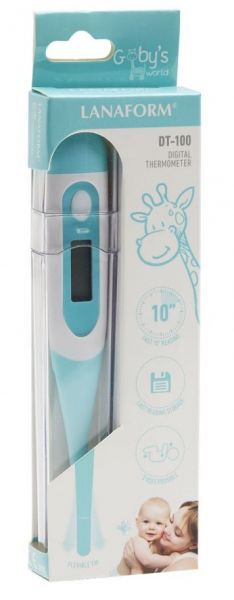 Lanaform - Дигитален детски термометър DT-100 с гъвкав връх