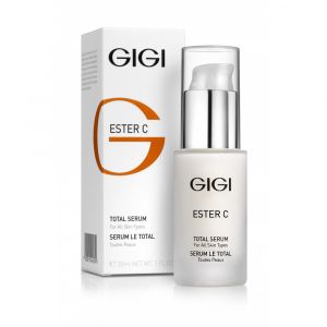 GIGI - ESTER C - TOTAL SERUM - Tотален серум с витамин С за домашна грижа.30 ml