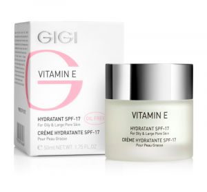 GIGI - VITAMIN E – HYDRATANT SPF 20 - Овлажняващ крем за за мазна кожа . 50 ml