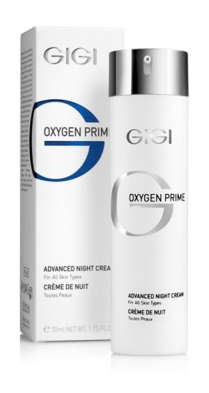 GIGI - OXYGEN PRIME – ADVANCED NIGHT CREAM - Нощен кислороден крем за лице . 50 ml